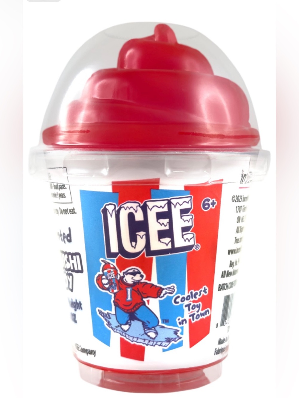 Icee Squishy Toy - Red